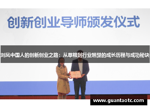 刘凤中国人的创新创业之路：从草根到行业翘楚的成长历程与成功秘诀